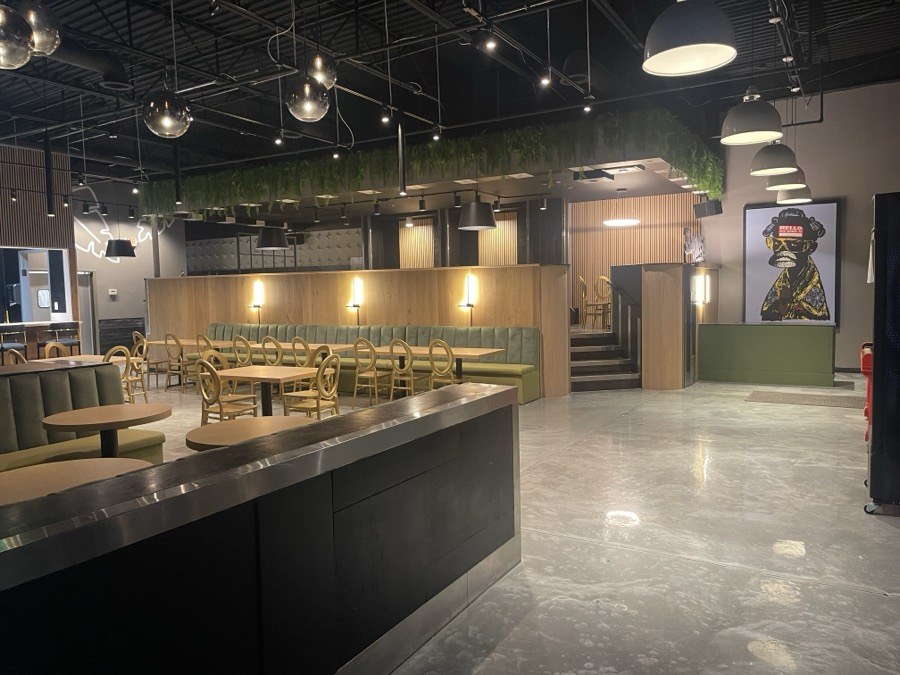 Finished Revamp commercial counter project photo